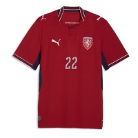Camiseta República Checa Tomas Soucek #22 Primera Equipación Replica Mundial 2026 mangas cortas